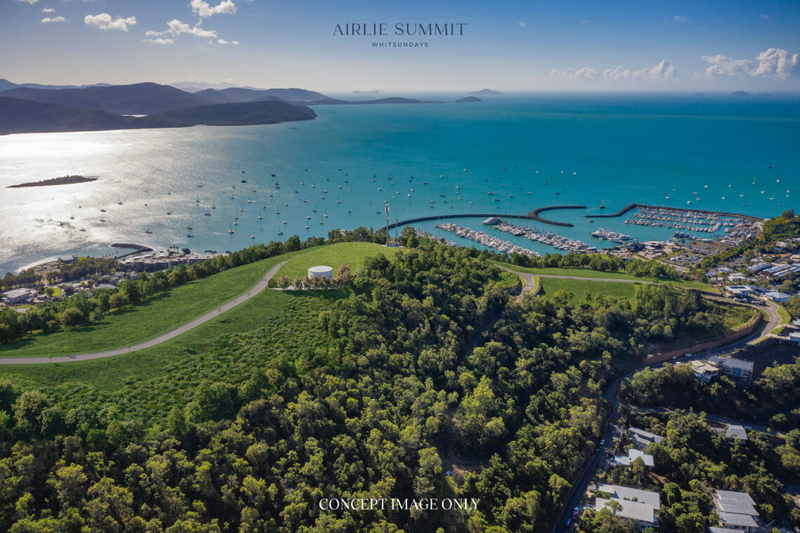 Airlie Summit - Views across the Whitsundays